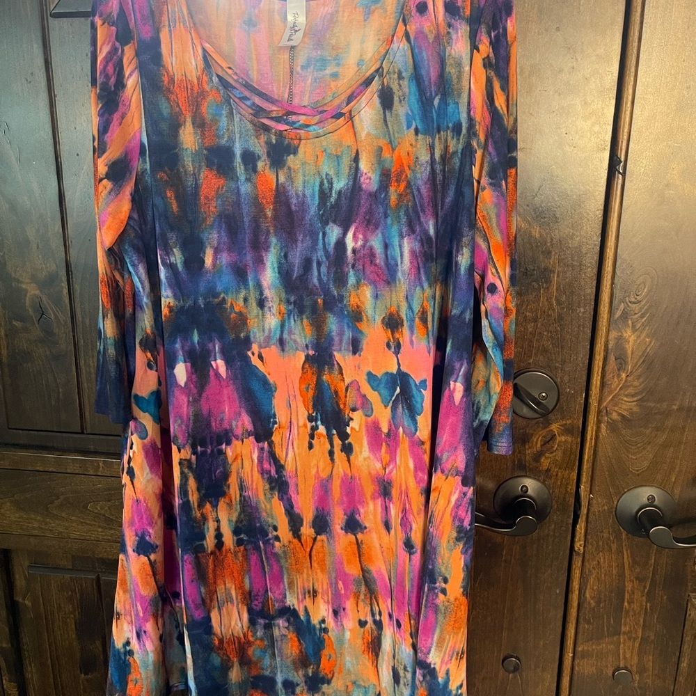 Fabulous Colors in this Dress with Pockets!